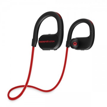 Energy Earphones BT Running 2, Bluetooth fülhallgató, neon piros