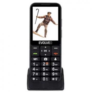 EVOLVEO EasyPhone LT, fekete