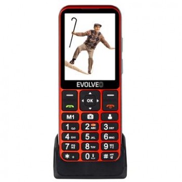 EVOLVEO EasyPhone LT, piros