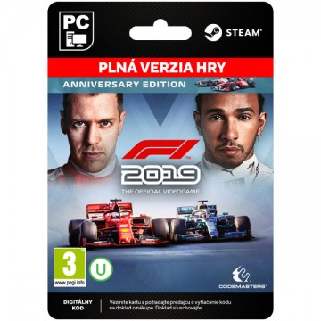 F1 2019: The Official Videogame (Anniversary Edition) [Steam] - PC
