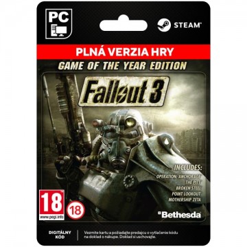 Fallout 3 (Game of the Year Edition) [Steam] - PC