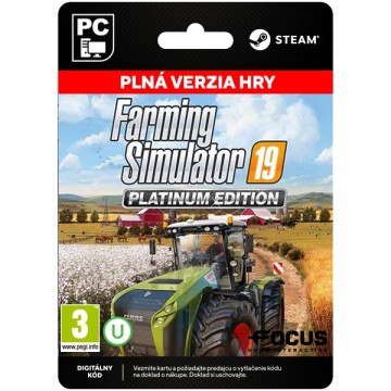 Farming Simulator 19 (Platinum Edition) [Steam] - PC