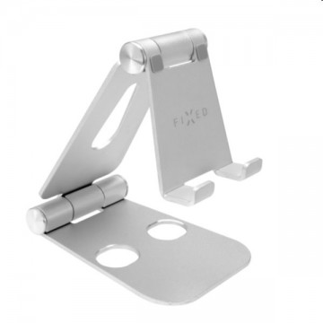 FIXED Frame alumínium asztali állvány mobiltelefonokhoz, ezüst