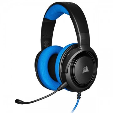 Gamer fülhallgató CORSAIR HS35, kék