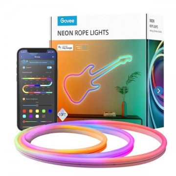 Govee Neon SMART hajlékony LED szalag - RGBIC - 3m