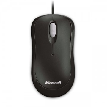 Irodai egér Microsoft Basic Optical Mouse Mac/Win USB, fekete