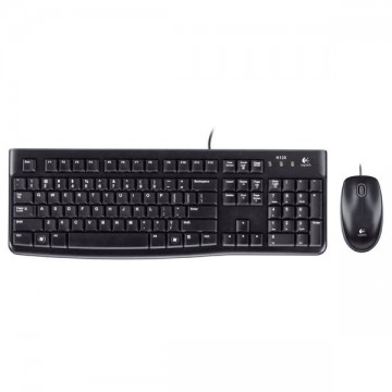 Kancelársky set Logitech Set-keyboard and Mouse MK120 , CZ