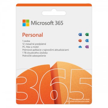 Microsoft 365 Personal - 12 hónap - a kódot e-mailben küldjük - PC