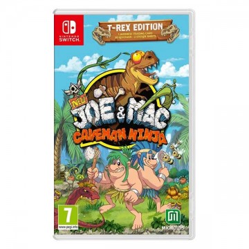 New Joe and Mac: Caveman Ninja (T-Rex Edition) - Switch