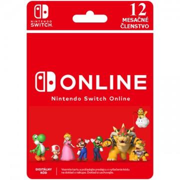 Nintendo Switch Online predplatné na 365 dní (Individual)