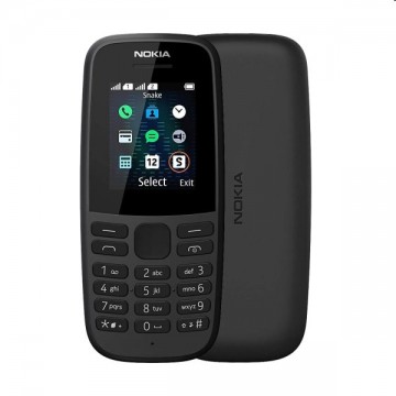 Nokia 105 (2019), Dual SIM, black
