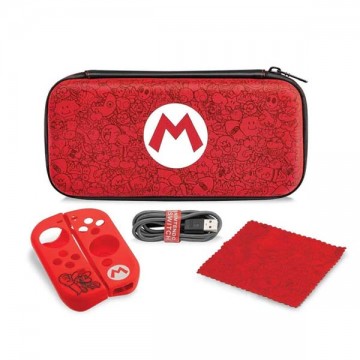 PDP Starter Kit for Nintendo Switch, Mario Remix