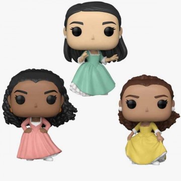 POP! 3 Pack Broadway: Hamilton Angelica, Eliza and Peggy (Special...