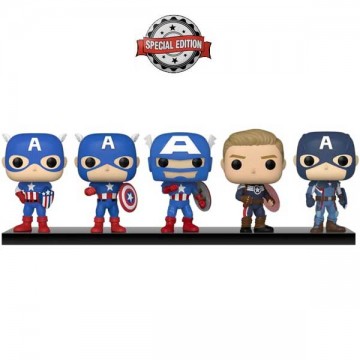 POP! 5 Pack Year of The Shield: Captain America Through the Ages...