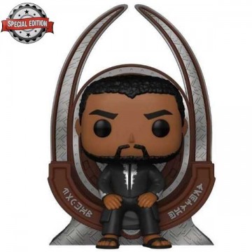 POP! Deluxe: Black Panther Legacy S1 T’Challa on Throne (Marvel)...