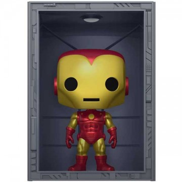 POP! Deluxe: Iron Man Hall of Armor Iron Man Model 4 (Marvel) Previews...