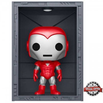 POP! Deluxe: Iron Man Hall of Armor Iron Man Model 8 (Marvel) Previews...