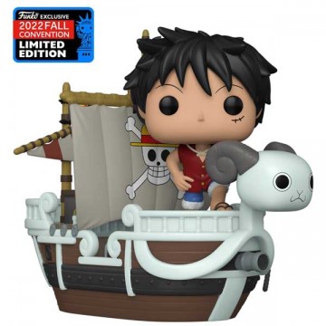 POP! Deluxe: Luffy with Going Merry (One Piece) 2022 Fall Convention...
