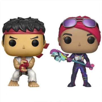 POP! Games: Ryu and Brite Bomber Duo Pack (Fortnite)