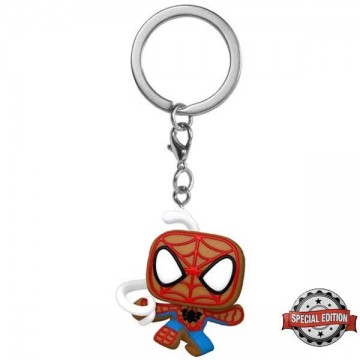 POP! Kulcstartó Spider Man Holiday (Special Edition)