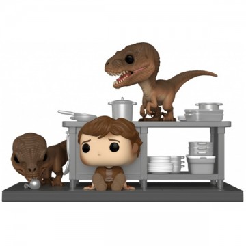 POP! Moments Tim Murphy With Velociraptors Special Edition (Jurassic...