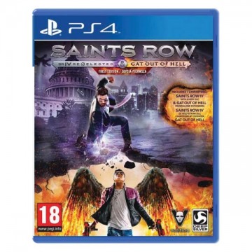Saints Row 4: Re-Elected + Gat out of Hell (First Edition) - PS4