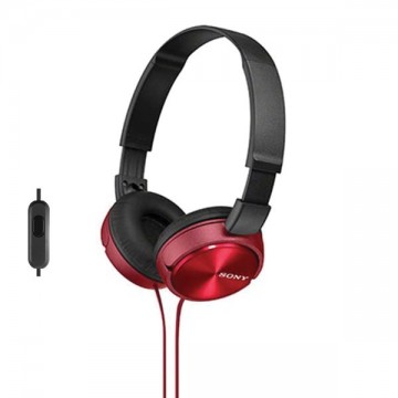 Sony MDR-ZX310AP + handsfree, red