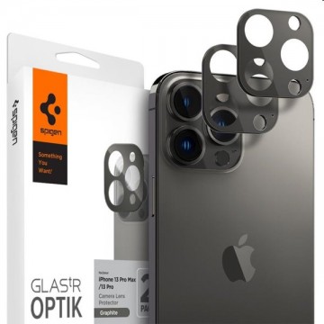 Spigen védőüveg kamerához  iPhone 13 Pro/13 Pro Max, graphite