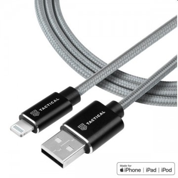 Tactical kevlár USB-A/Lightning MFI kábel, 2m