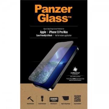Temperált védőüveg PanzerGlass Case Friendly  Apple iPhone 13 Pro...