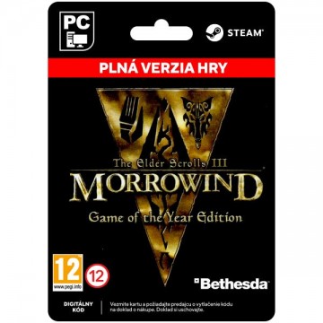The Elder Scrolls 3: Morrowind (Game of the Year Edition) [Steam] - PC