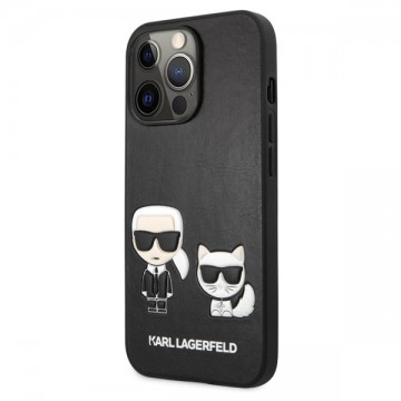 Tok Karl Lagerfeld and ChoupettePU Leather for iPhone 13 Pro, black