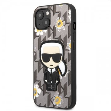 Tok Karl Lagerfeld Ikonik Flower for Apple iPhone 13 mini, szürke
