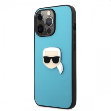 Tok Karl Lagerfeld TPU Karl Head for Apple iPhone 13 Pro, blue