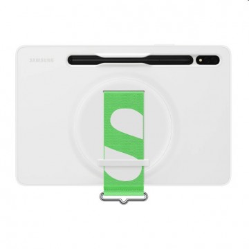 Tok Silicone Strap Cover for Samsung Galaxy Tab S8, white