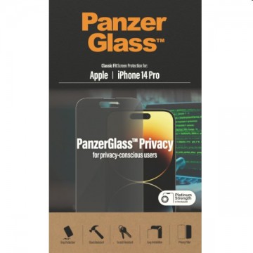 Védőüveg PanzerGlass Privacy AB for Apple iPhone 14 Pro, fekete