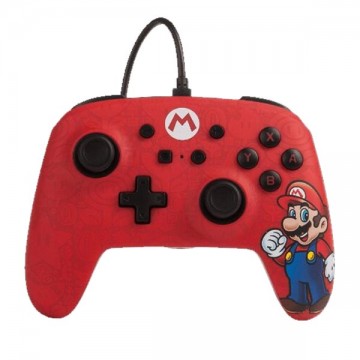 Vezetékes vezérlő PowerA Enhanced for Nintendo Switch, Mario