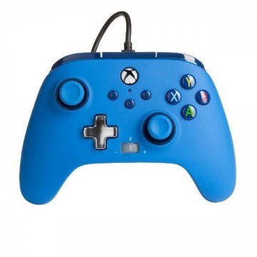 Vezetékes vezérlő PowerA Enhanced for Xbox Series, Blue Inline