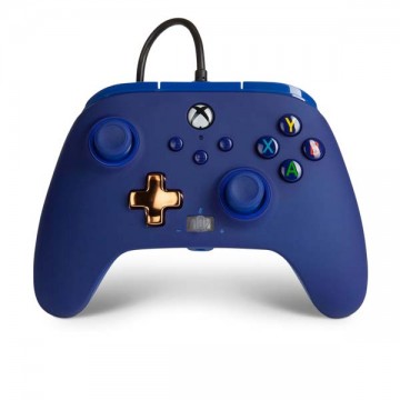 Vezetékes vezérlő PowerA Enhanced for Xbox Series, Midnight Blue