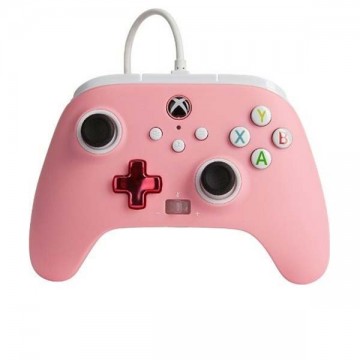 Vezetékes vezérlő PowerA Enhanced for Xbox Series, Pink Inline