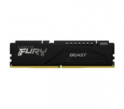16GB 5200MHz DDR5 RAM Kingston Fury Beast Black CL40 (KF552C40BB-16)