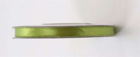 6 mm-es limezöld szatén szalag
