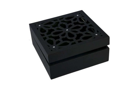 Ada ékszeres doboz Fekete 20x20x8 cm