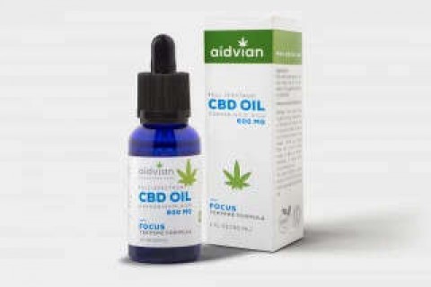 Aidvian - Full Spectrum CBD olaj - Focus - 600 mg - 30 ml - 2 % -...