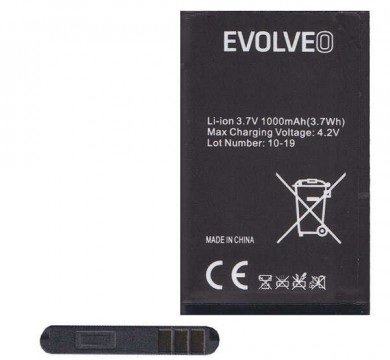 Akku 1000 mAh LI-ION Evolveo Easyphone EP-800 FM