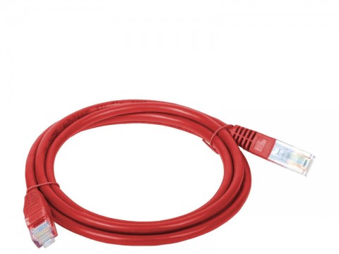 Alantec KKU5CZE3 hálózati kábel Vörös 3 M Cat5e U/UTP (UTP)