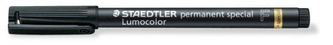 Alkoholos marker, 0,6 mm, F, STAEDTLER "Lumocolor Special...
