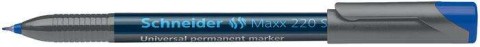 Alkoholos marker, OHP, 0,4 mm, SCHNEIDER "Maxx 220 S", kék