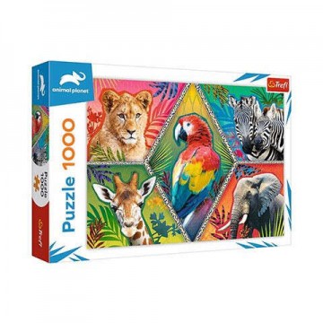 Animal Planet: Egzotikus állatok 1000 db-os puzzle (10671T)