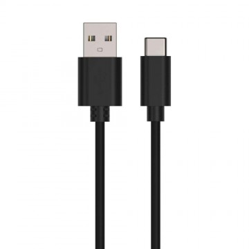 Ansmann 1700-0130 USB kábel 1 M USB A USB C Fekete